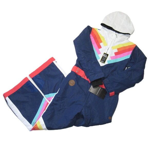 Tipsy Elves Multicolor Chevron Jumpsuit - Picture 8 of 14